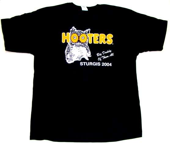 18 = 4 XXL 14 XLOOP Hooters Uniform T-Shirt from all harley bike Show ...